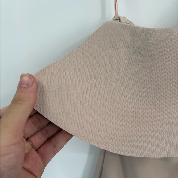 Elizabeth and James one shoulder pink ruffle sheath Jerard ponte Dress size 2 - Picture 3 of 16